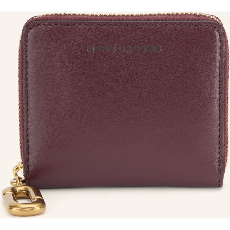 Marc Jacobs Geldbörse The Scene Slim Compact Wallet rot