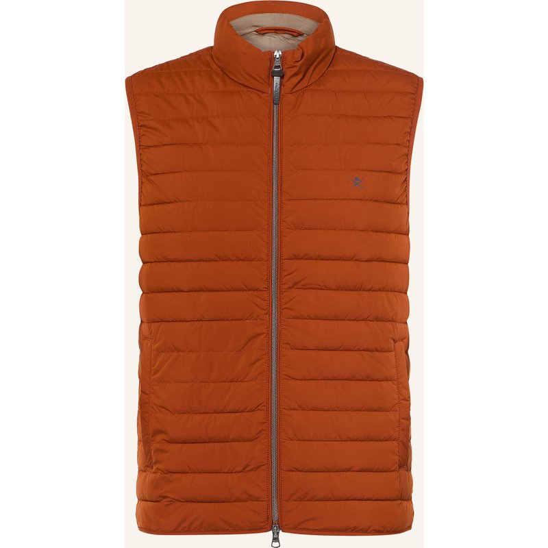 Hackett London Steppweste Gilet orange