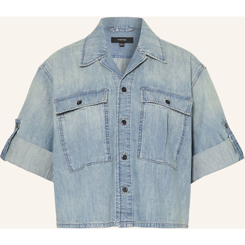 G-Star Jeansbluse blau