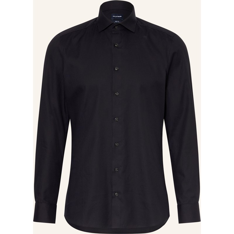 Olymp Hemd Level Five Body Fit schwarz