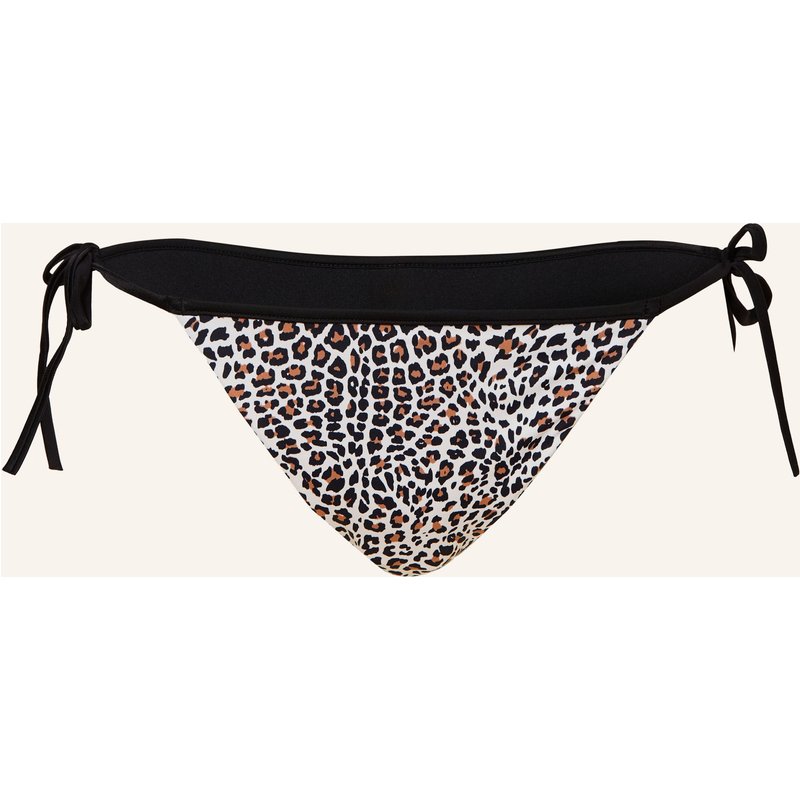 Hugo Triangel-Bikini-Hose Monogram weiss