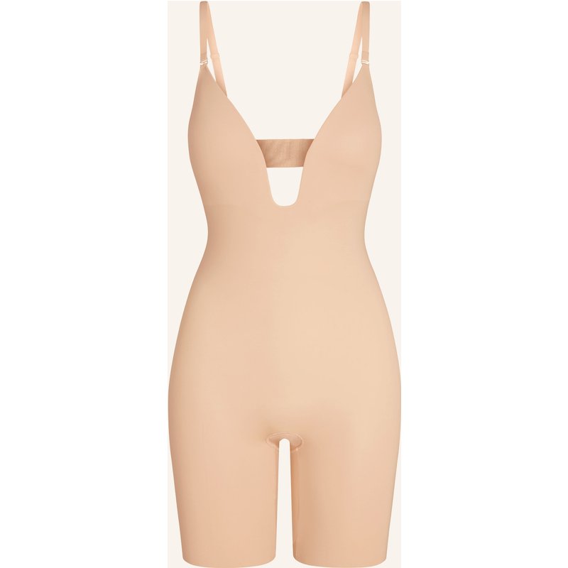 Spanx Shape-Body Spanxshape™ Suit Your Fancy Plunge Low Back Mt Bs beige