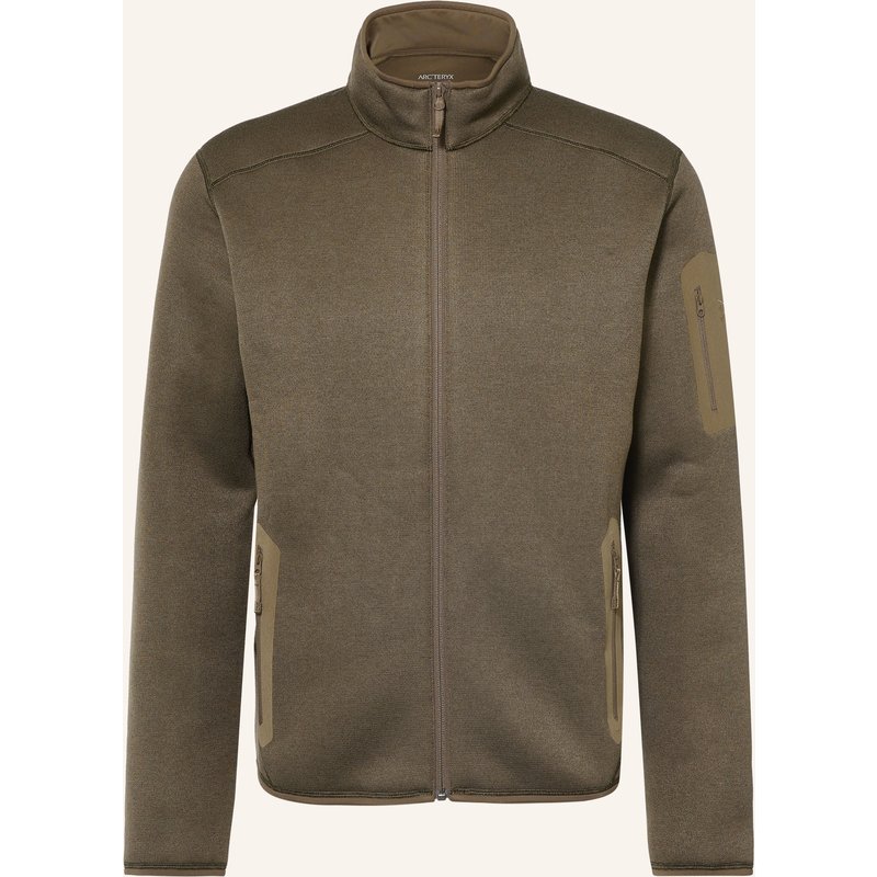 Arc'teryx Strick-Fleecejacke Covert gruen