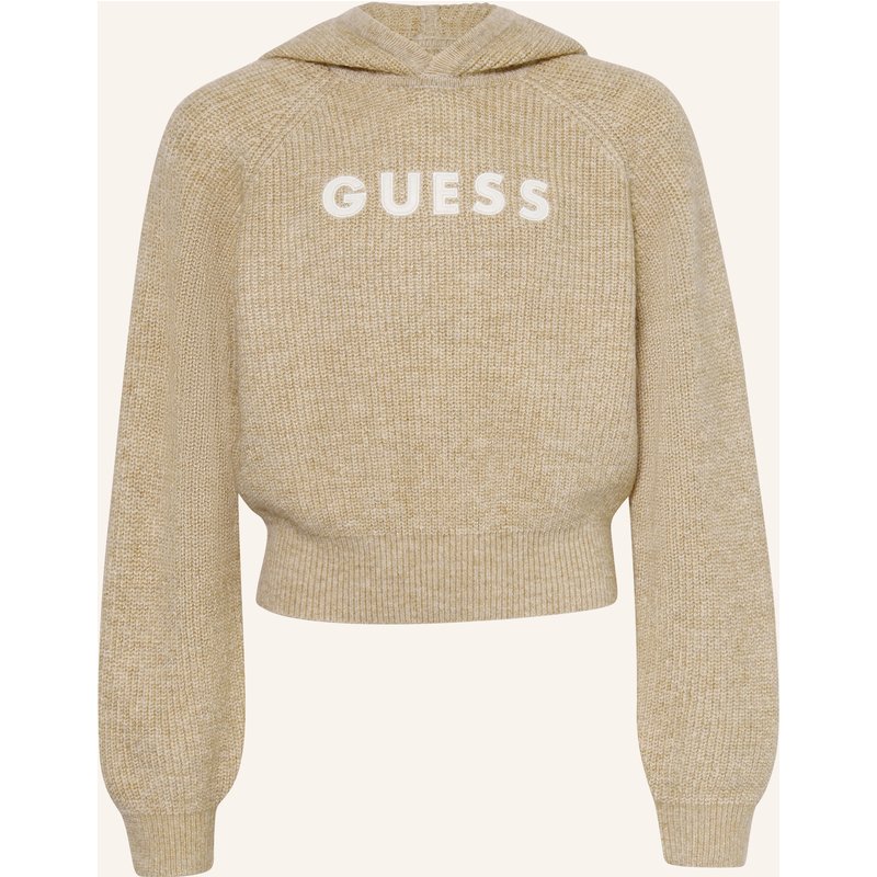 Guess Strick-Hoodie beige