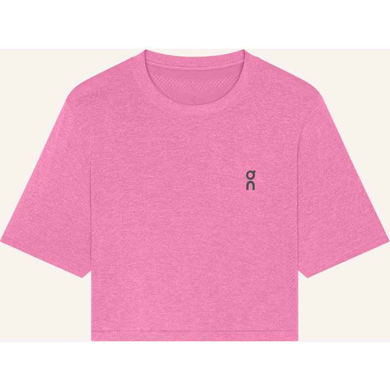 On Cropped-Funktionsshirt Train Flex pink