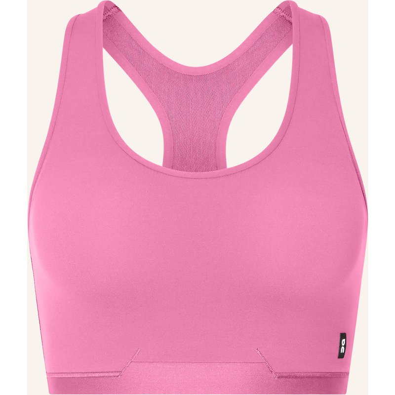 On Sport-Bh Train Mit Mesh pink