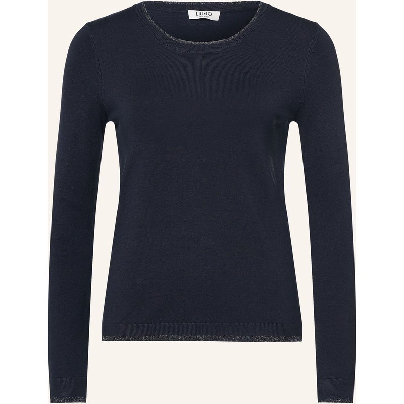 Liu Jo Pullover Mit Glitzergarn blau