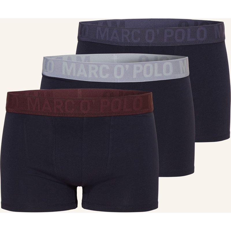 Marc O'polo 3er-Pack Boxershorts blau