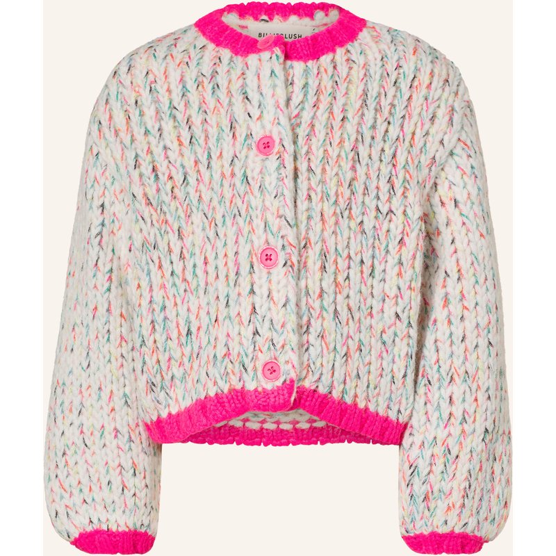 Billieblush Strickjacke Mit Glitzergarn weiss