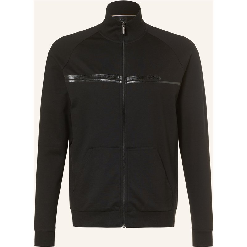 Boss Lounge-Sweatjacke Authentic schwarz