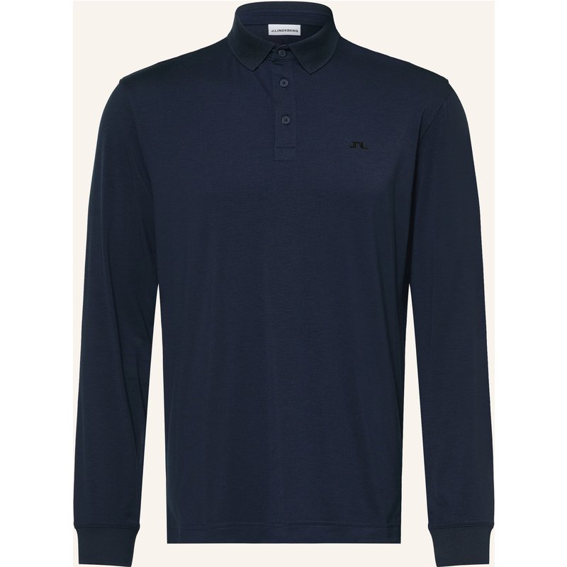 J.Lindeberg Funktions-Poloshirt blau