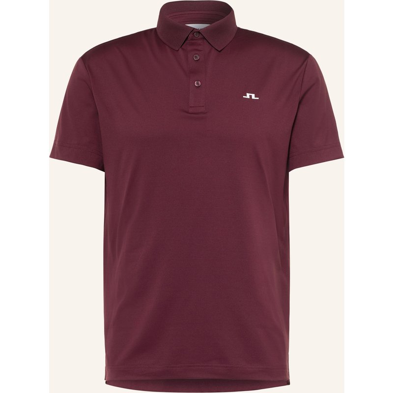 J.Lindeberg Funktions-Poloshirt rot