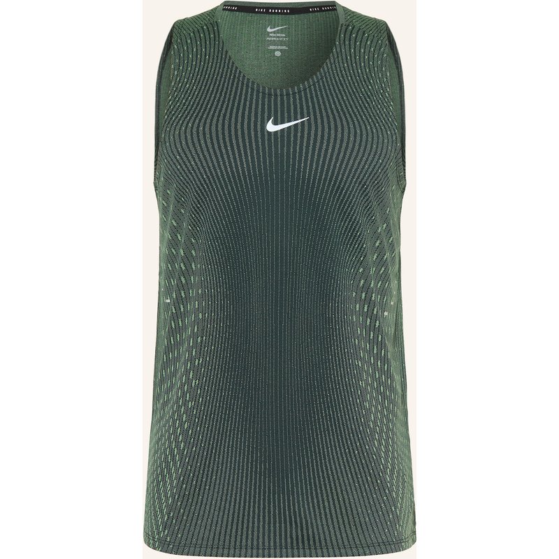 Nike Funktionstop Stride gruen