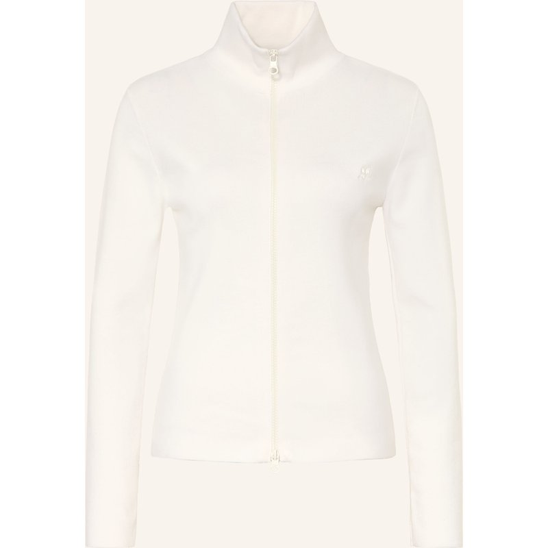 Courrèges Strickjacke Aus Merinowolle weiss
