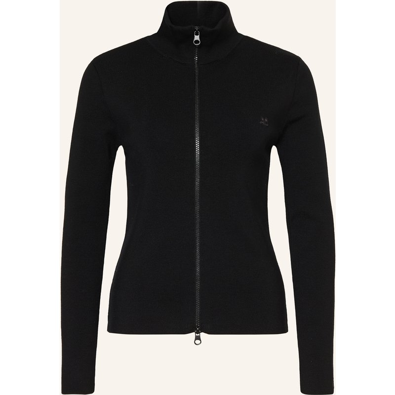 Courrèges Strickjacke Aus Merinowolle schwarz