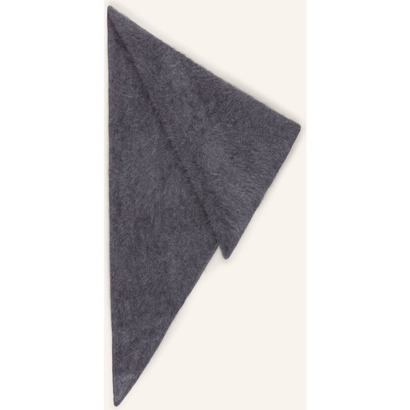Lisa Yang Dreieckstuch Aus Cashmere grau
