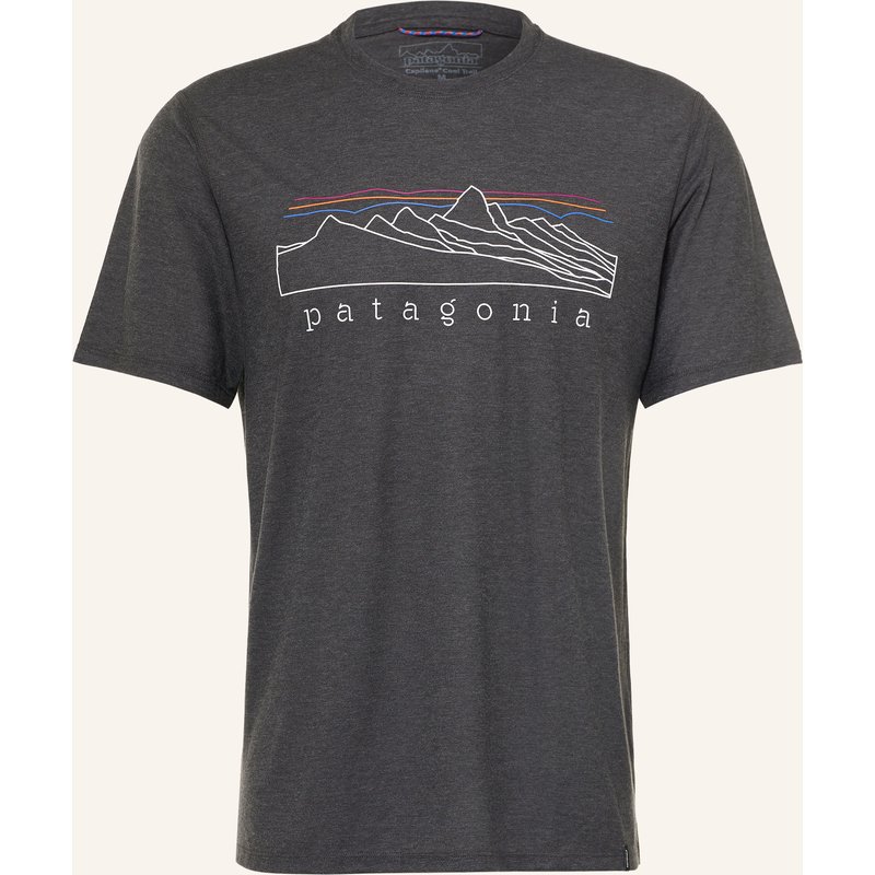 Patagonia Funktionsshirt Cap Cool Trail grau