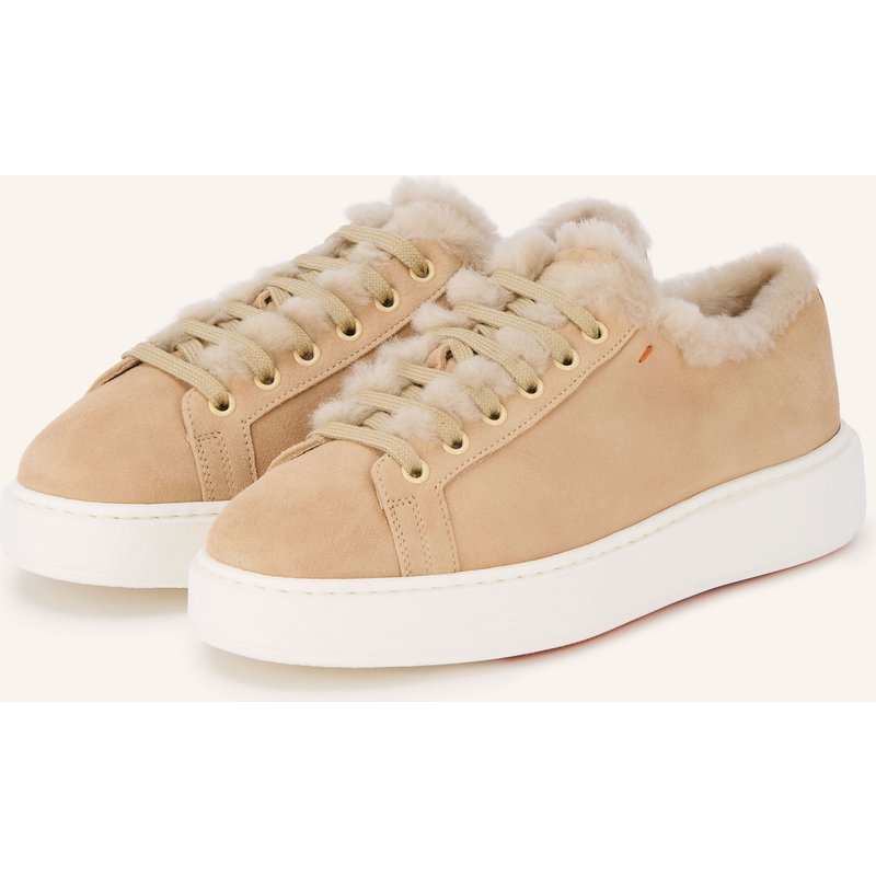 Santoni Sneaker Cleanmount beige