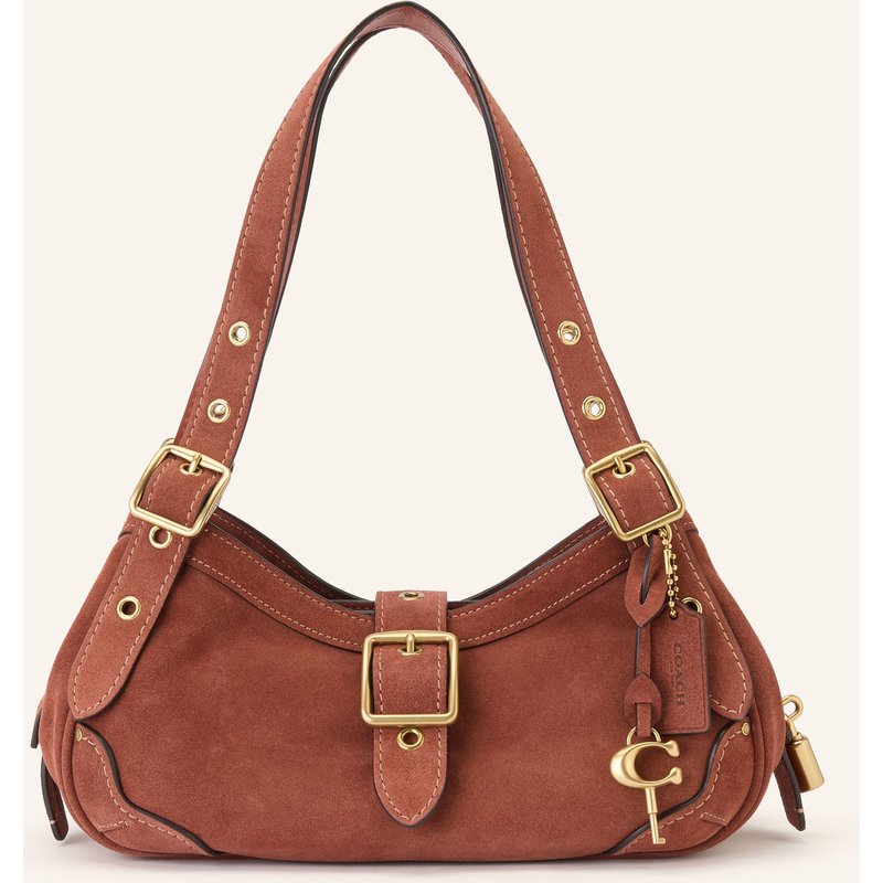 Coach Schultertasche Drifter 31 braun