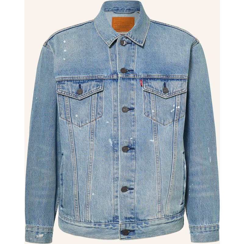 Levi's® Jeansjacke Relaxed Fit Trucker blau