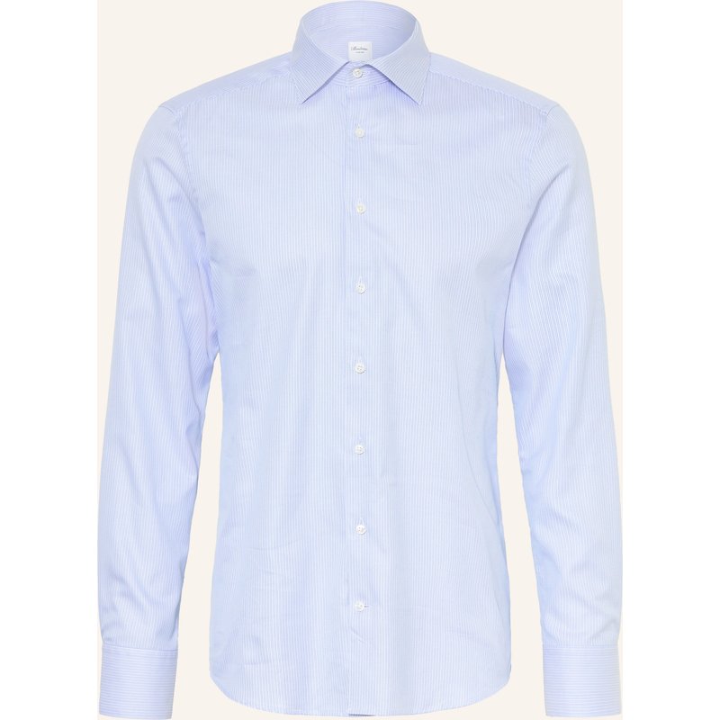 Stenströms Hemd Slimline Fit blau