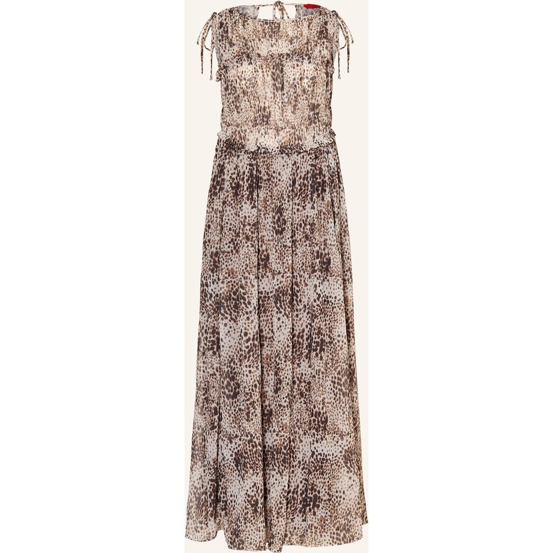 Max & Co. Kleid Pausa Mit Rüschen beige