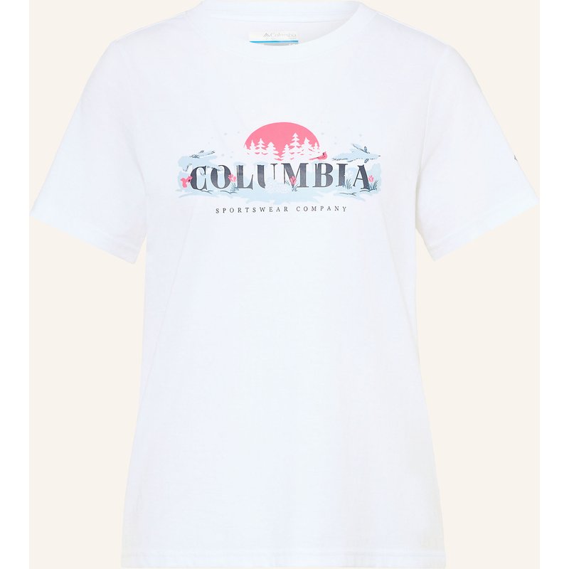 Columbia T-Shirt Rolling Bend™ weiss