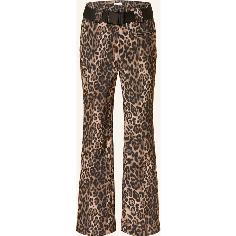 Mrs & Hugs Softshell-Skihose braun