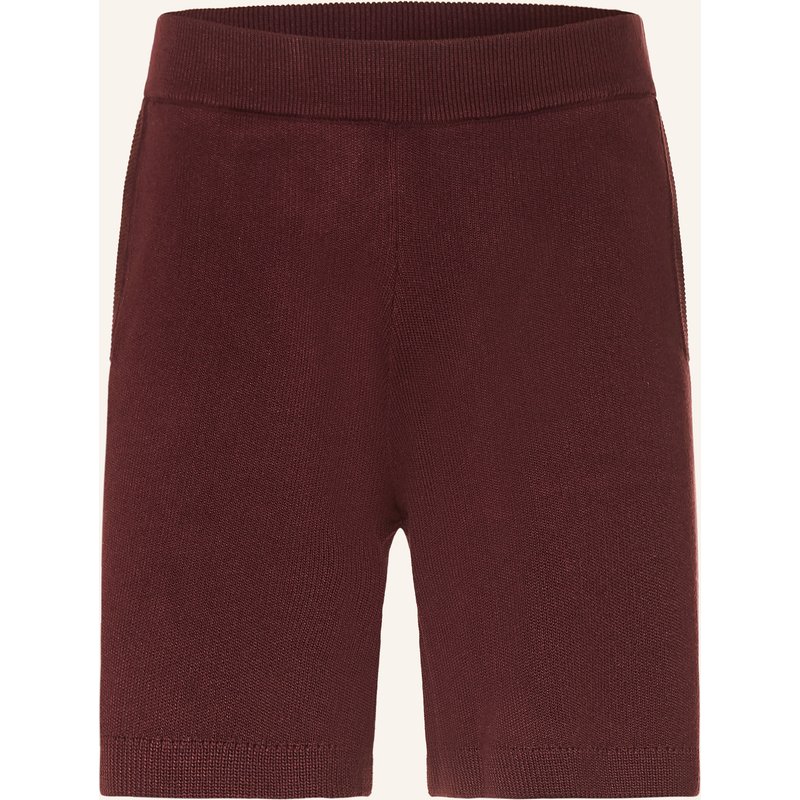 Lacoste Strickshorts rot