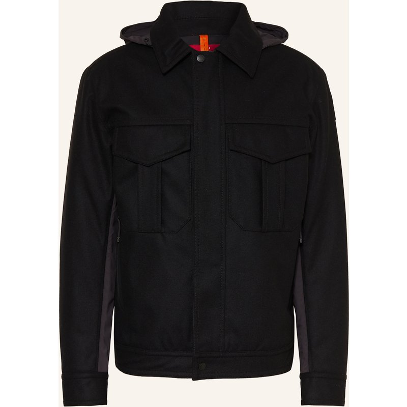 Parajumpers Overjacket Hina Mit Abnehmbarer Kapuze schwarz