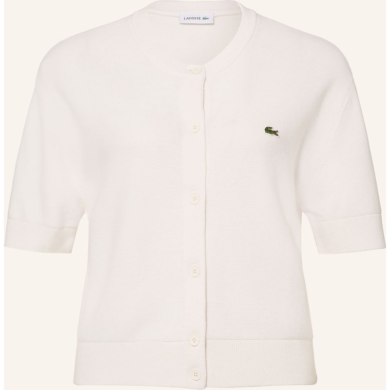 Lacoste Strickjacke weiss
