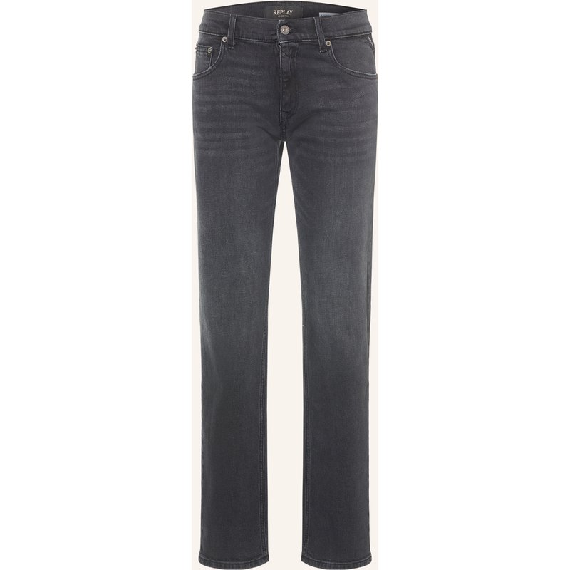 Replay Straight Jeans Akeme grau