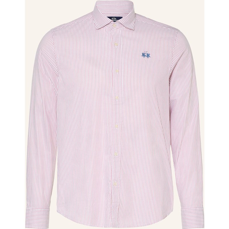 La Martina Oxfordhemd Regular Fit rot