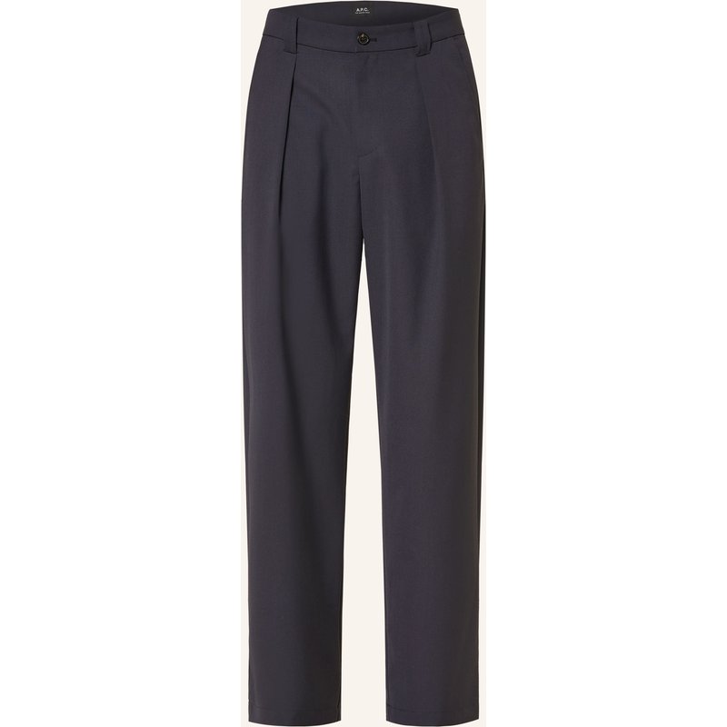 A.P.C. Hose Renato Wide Fit blau