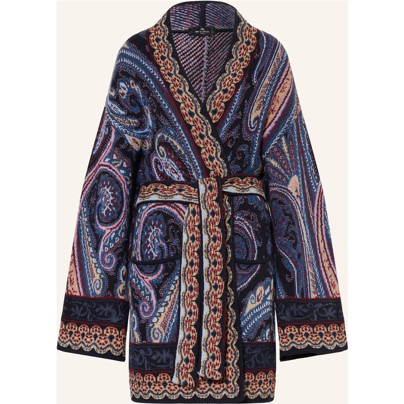 Etro Strickhülle blau