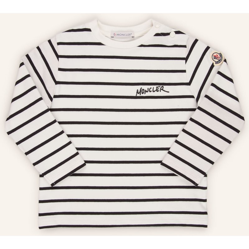 Moncler Enfant Longsleeve weiss