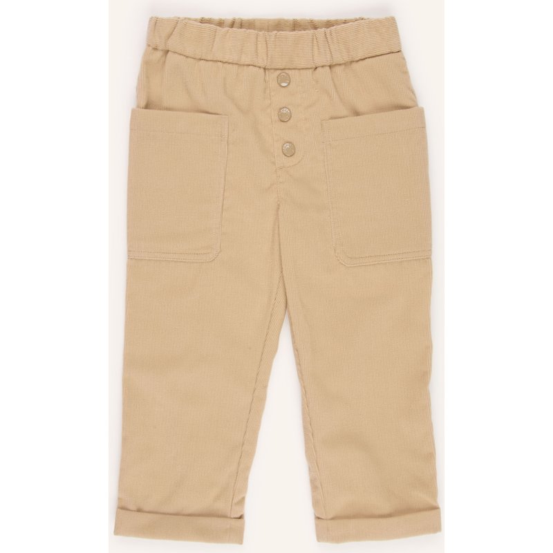 Moncler Enfant Cordhose beige