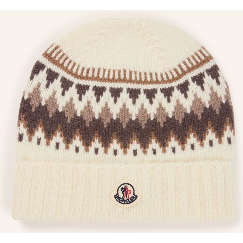 Moncler Enfant Mütze weiss