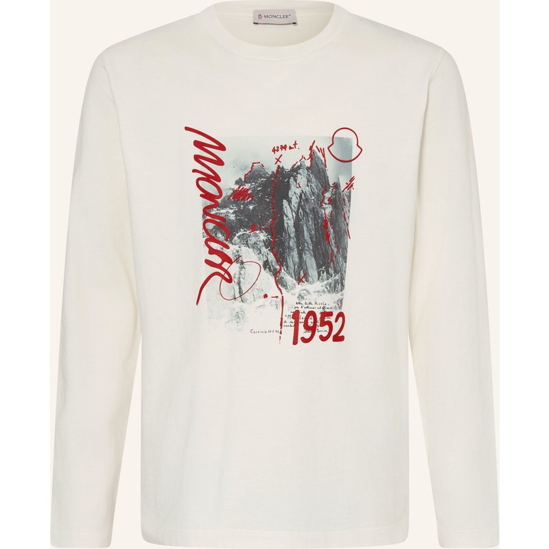 Moncler Enfant Longsleeve weiss