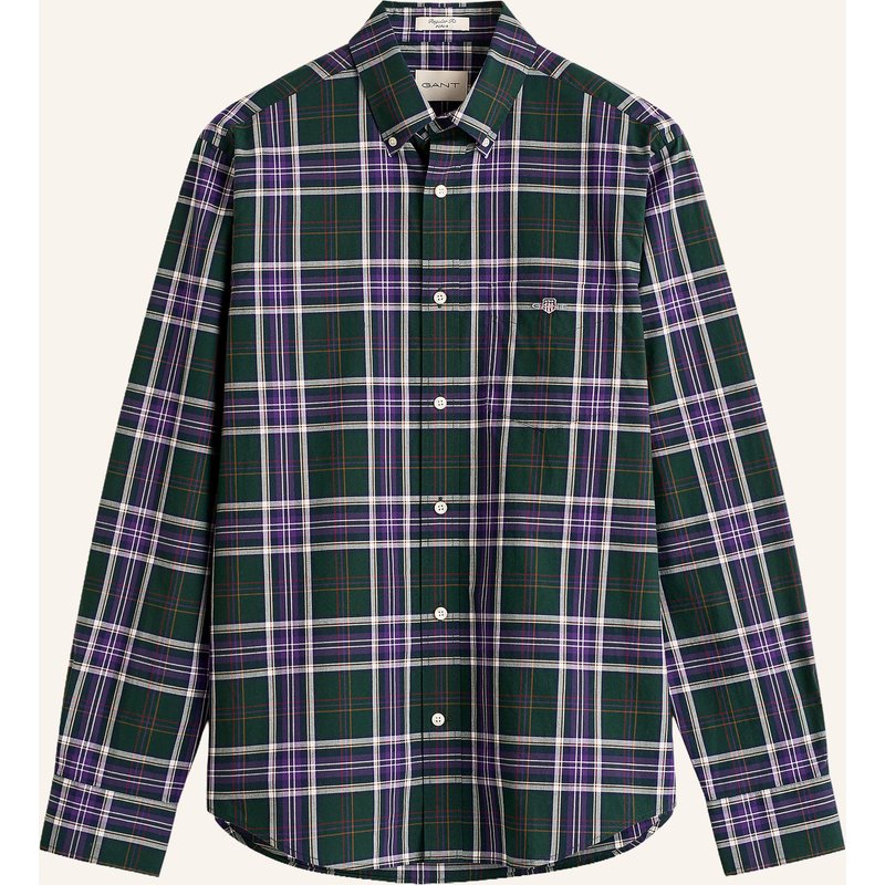 Gant Hemd Regular Fit gruen