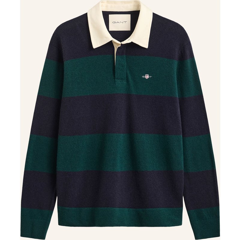 Gant Strick-Rugbyshirt gruen