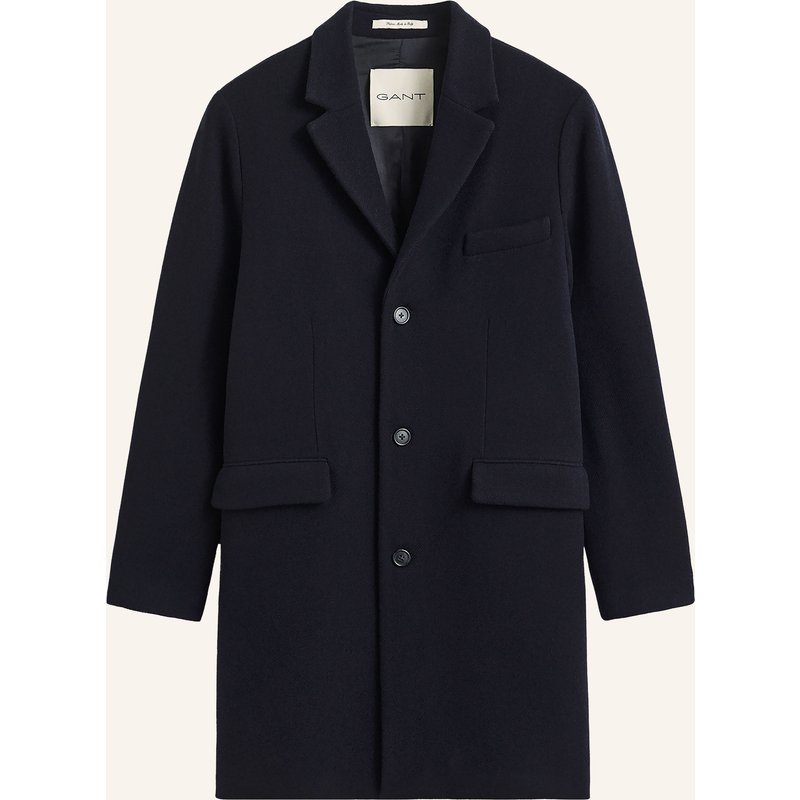 Gant Wollmantel blau