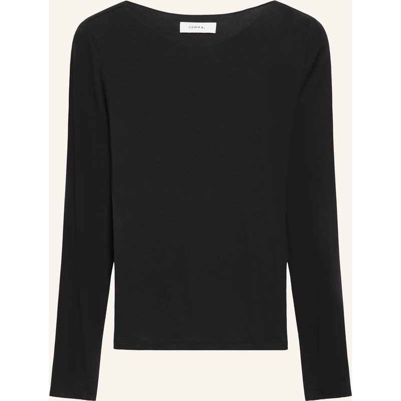 Comma Longsleeve schwarz