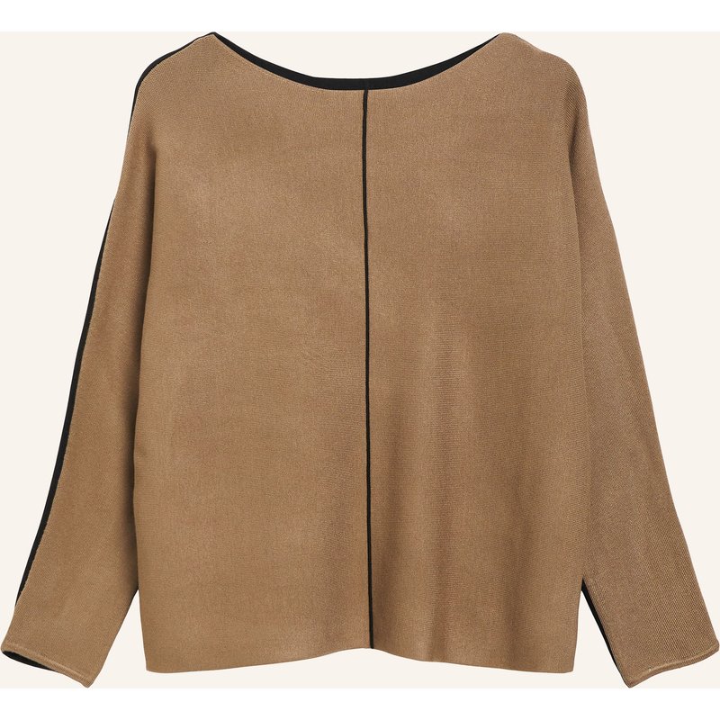 S.Oliver Black Label Pullover Mit Alpaka beige