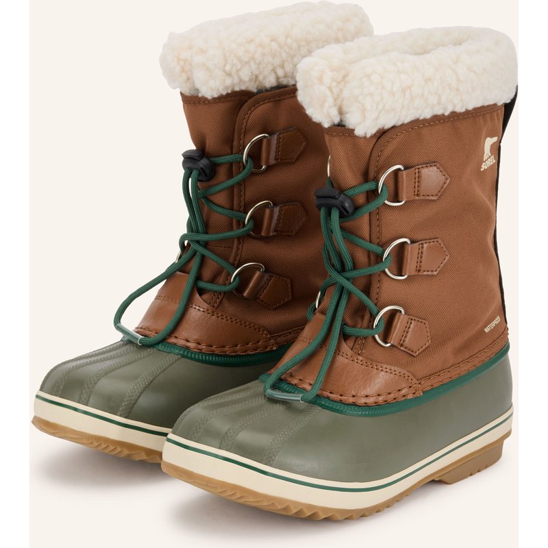 Sorel Boots Big Kids Yoot Pac braun