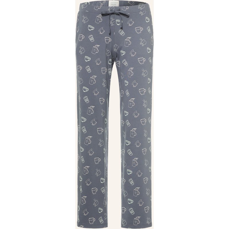 Schiesser Schlafhose Mix + Relax grau