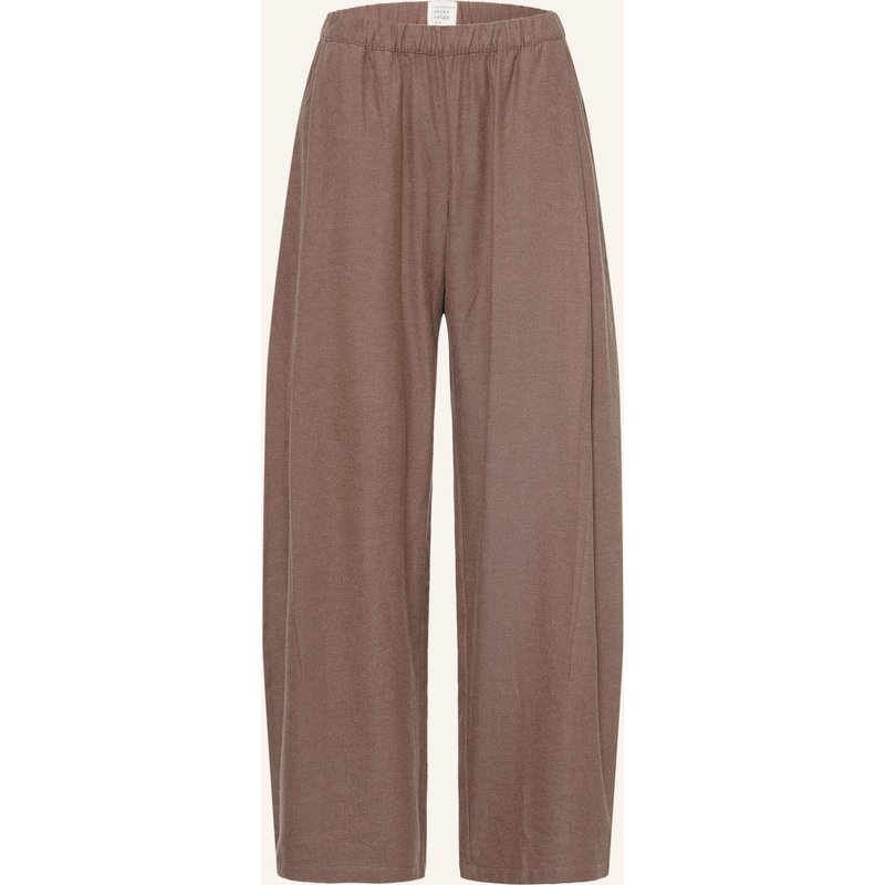 Schiesser Lounge-Hose Aus Flanell braun