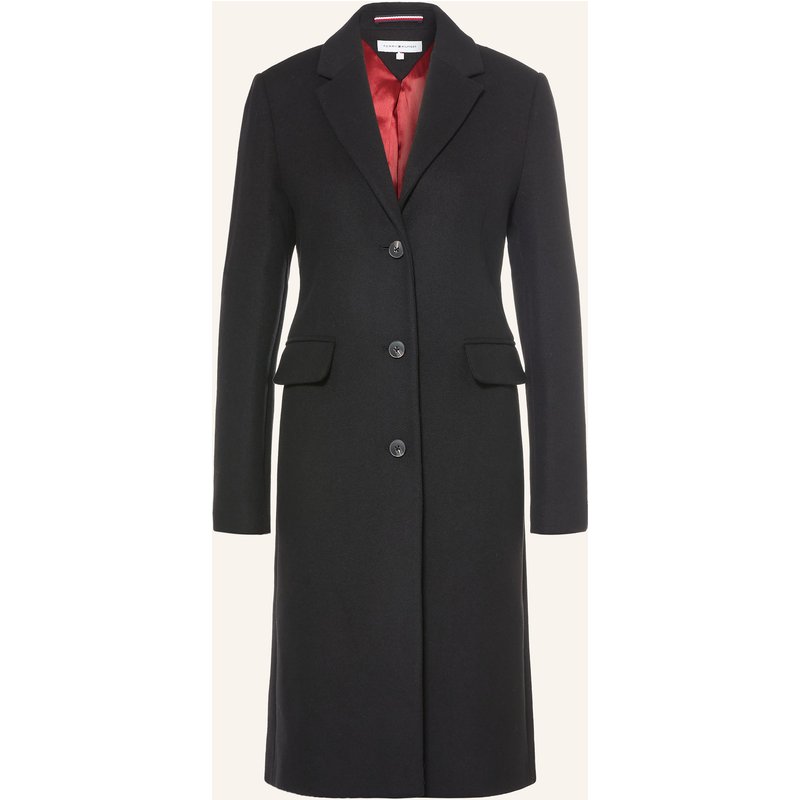 Tommy Hilfiger Wollmantel schwarz