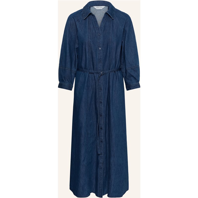 Part Two Jeanskleid Chrestinapw Mit 3/4-Arm blau