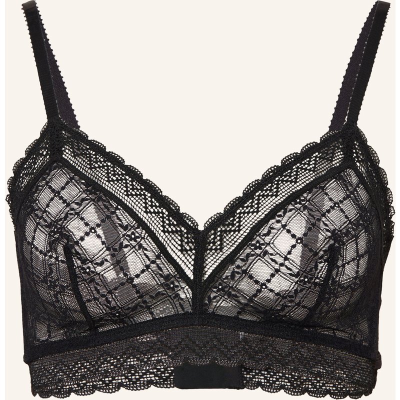 Eres Bustier Botaniste schwarz